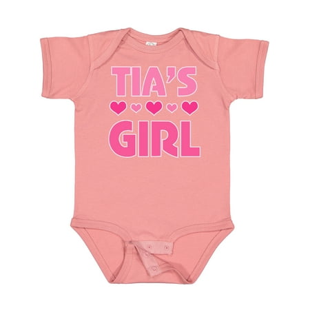 

Inktastic Tia Girls for Niece Gift Baby Girl Bodysuit