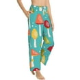 thumbnail image 2 of Daiia Mushrooms Women's Sleep Pant with Pockets and Drawstring,Pajama Pants-Large, 2 of 9