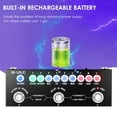 thumbnail image 5 of M-VAVE CUBE BABY Multi Effects Guitar Pedal with IR Loading 9 AMP Models, Delay Reverb Distortion Overdrive, Rechargable Electric Guitar Effects Multi Pedal Support Recording, 5 of 10