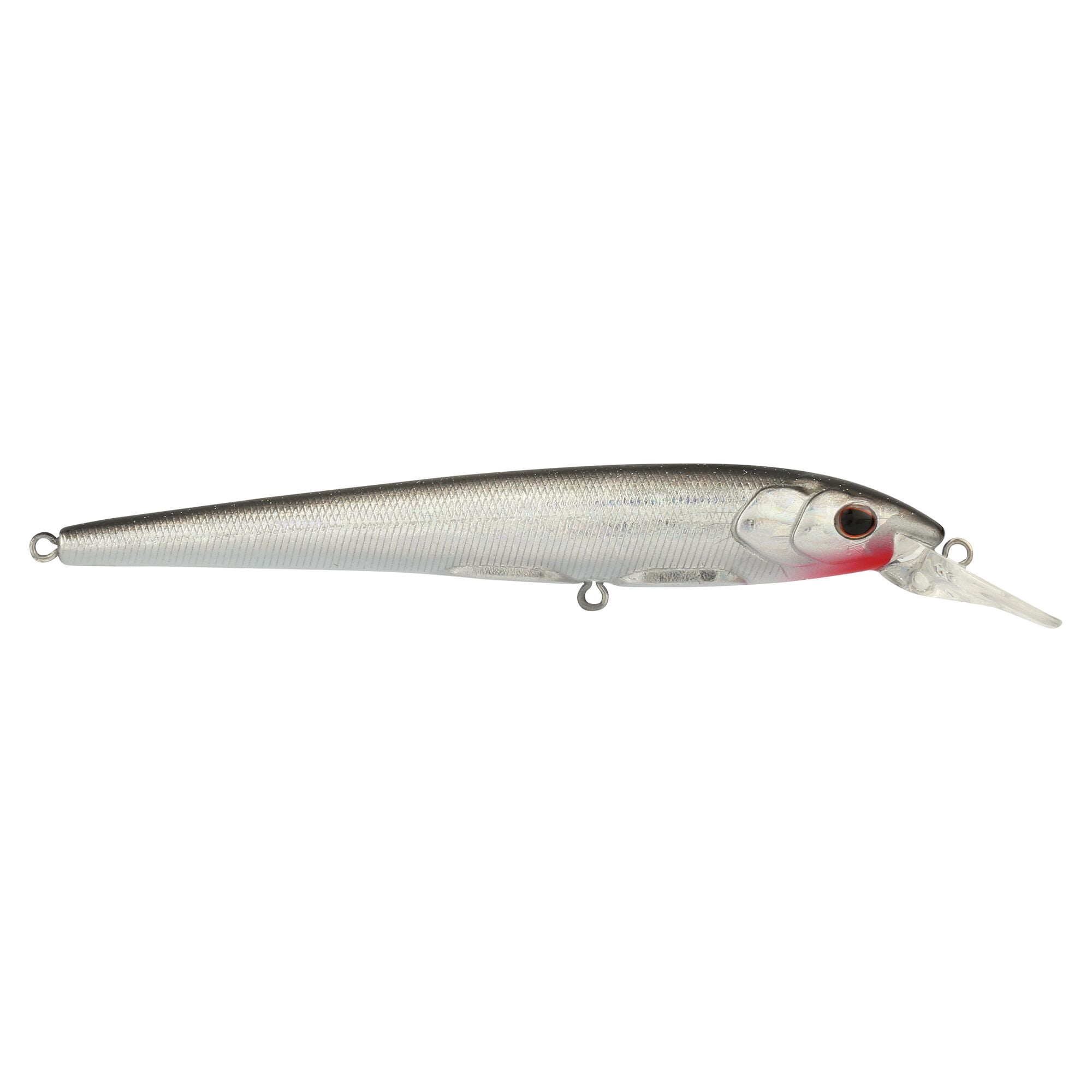 Berkley Hit Stick Saltwater, 4.7 in, Crankbaits, Black Silver (1 Count)
