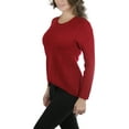 thumbnail image 3 of ToBeInStyle Women's Long Sleeve Acrylic Sweater, 3 of 3