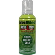 Strength Nasamist Saline Nasal Spray Free Nasal Decongestant 4.2 Fl Oz, (Pack Of 2)