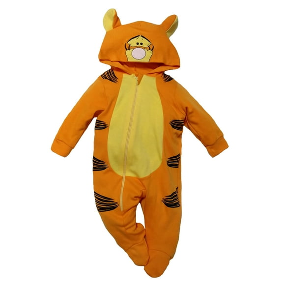 Mameluco de algodón con Gorro Bordado Disney Tigger Disney Mameluco1199