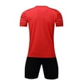 thumbnail image 3 of HOMADLES 2PC Boys Short T-shirt and ElastIic Waist Short Outfits Red XS, 3 of 3