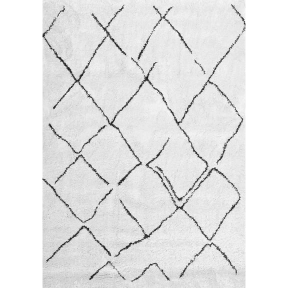 Ahgly Company Indoor Rectangle Persian Gray Traditional Area Rugs, 5' x 7'