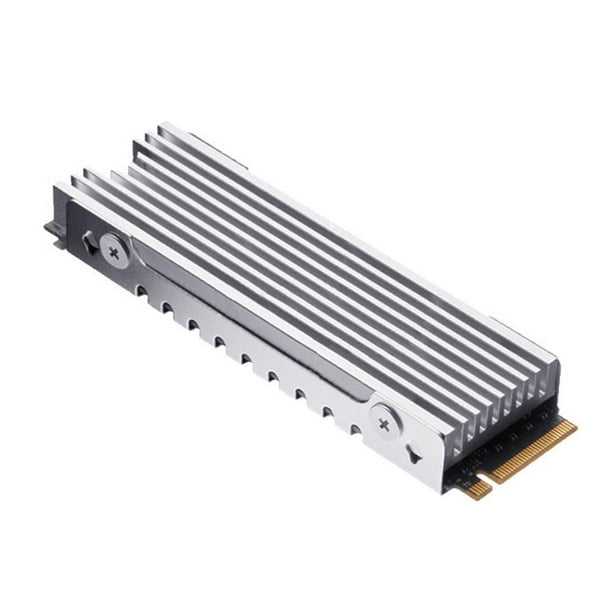 M.2 2 2280 Disipador de calor SSD de aluminio para consola de juegos PS5 Alloy Cooler Silver
