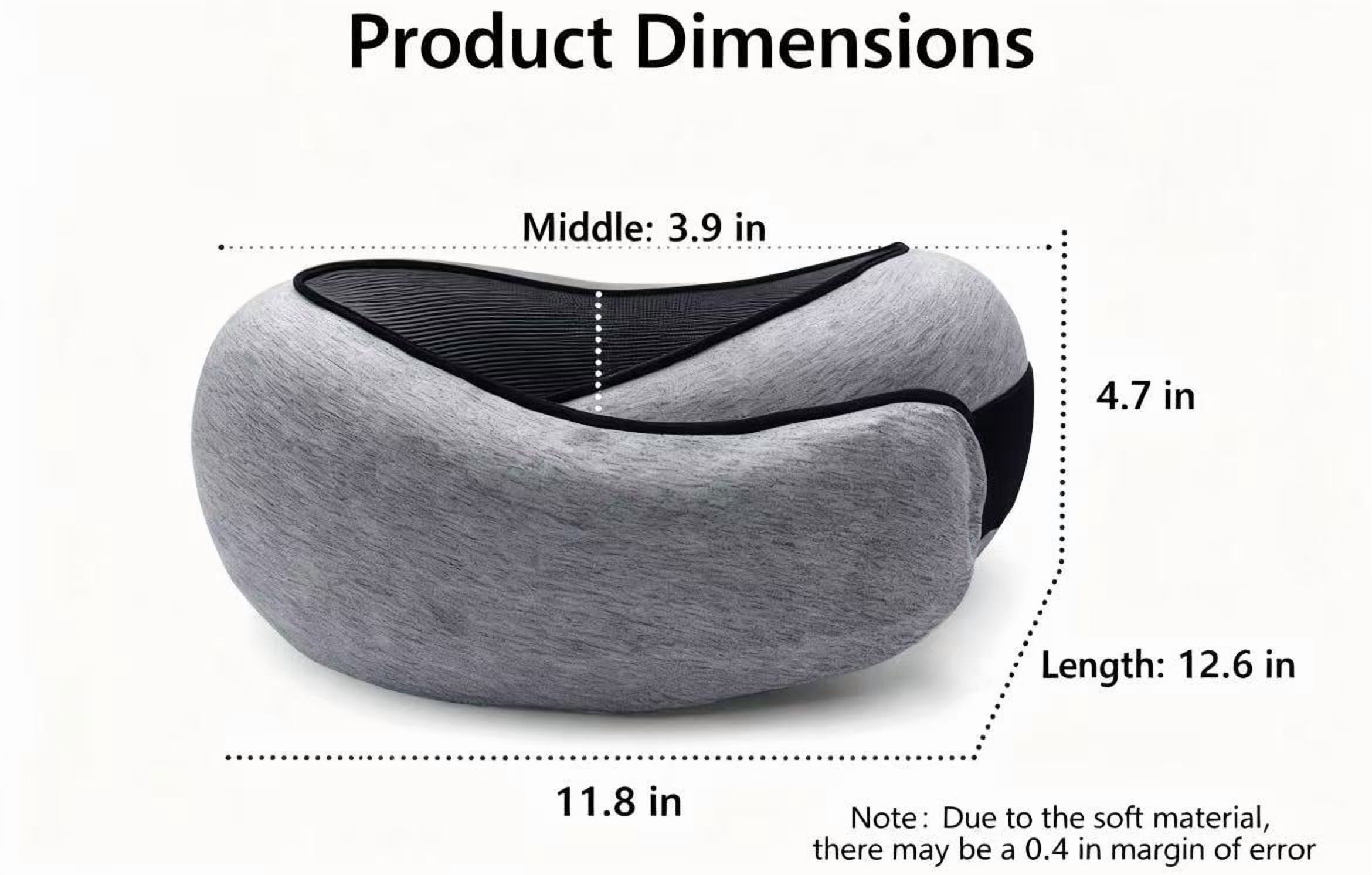 CYYI Memory Foam U-Shaped Travel Neck Pillow photo 6