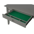 thumbnail image 6 of AFI Lexi Desk with Drawer and Charging Station, Grey, 6 of 7