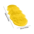 thumbnail image 3 of Dmlowu Extra Long Runner Rug for Hallways, Non-Slip Washable Bedroom Rug, Fluffy Plush Solid Color Area Rug for Living Room Hallway, "19.6 x 70.8", 3 of 6