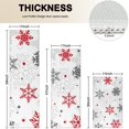 thumbnail image 4 of Multicolor Christmas Snowflake Pattern Kitchen Rugs Sets Of 3,Kitchen Runner Rugs Non Skid Washable,Decorative Kitchen Floor Mats for Kitchen,Sink,Laundry,17"x30"+ 17"x47" + 17"x59", 4 of 6