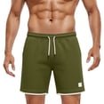 thumbnail image 7 of successthop Mens Soccer Shorts Strecthy Sweatpant Shorts Drawstring Bottoms Big and Tall Beachwear Workout Clothes S, 7 of 7
