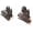 Black, variant on Shires Aubrion Leather Riding Gloves: Non-Slip Grip & Comfort for Equestrian Women Brown / XL