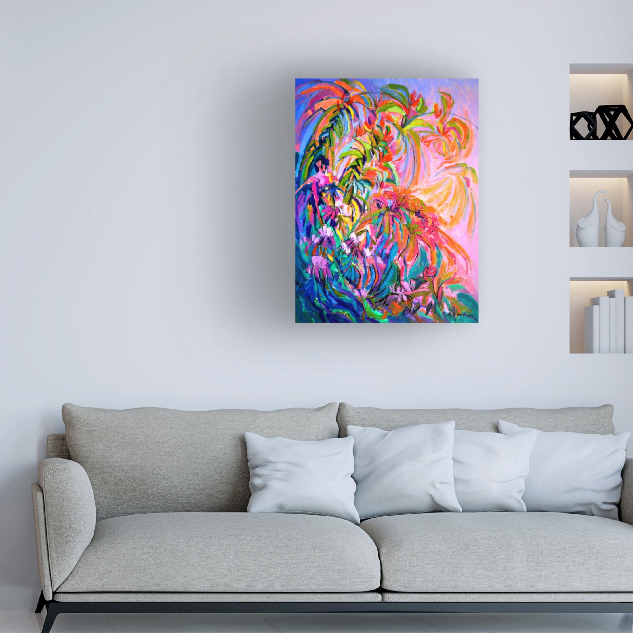 Canvas Wall Art - Dorothy Fagan 'Unfettereddesires' Wall Art for Living Room, Bedroom, or Office D?cor by Trademark Fine Art - 24 x 32 Inches