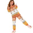 If Printable Ruiwill Girls Pajamas Set Ice Cream Print Winter Long Sleeve Tops with ...