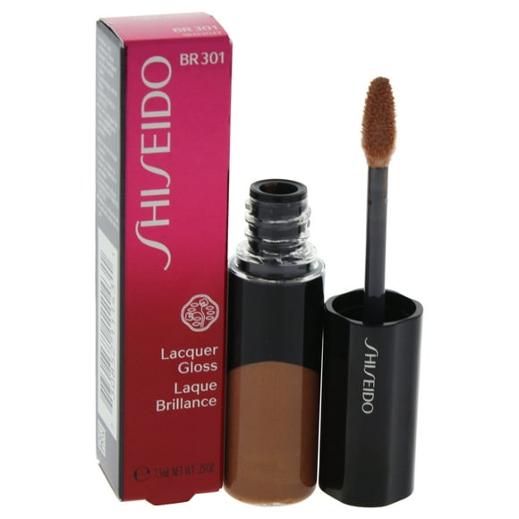 Lacquer Gloss - # BR301 Mocha by Shiseido for Women - 0.25 oz Lip Gloss