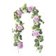 thumbnail image 1 of Guirnalda de flores artificiales de eucalipto para decoración de bodas, ventanas y paredes. Púrpura, 1 of 8