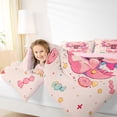 thumbnail image 4 of Feelyou Teens Donut Axolotl Twin Comforter Sets, Kawaii Animal Bedding Set, 2 Pieces, 4 of 8