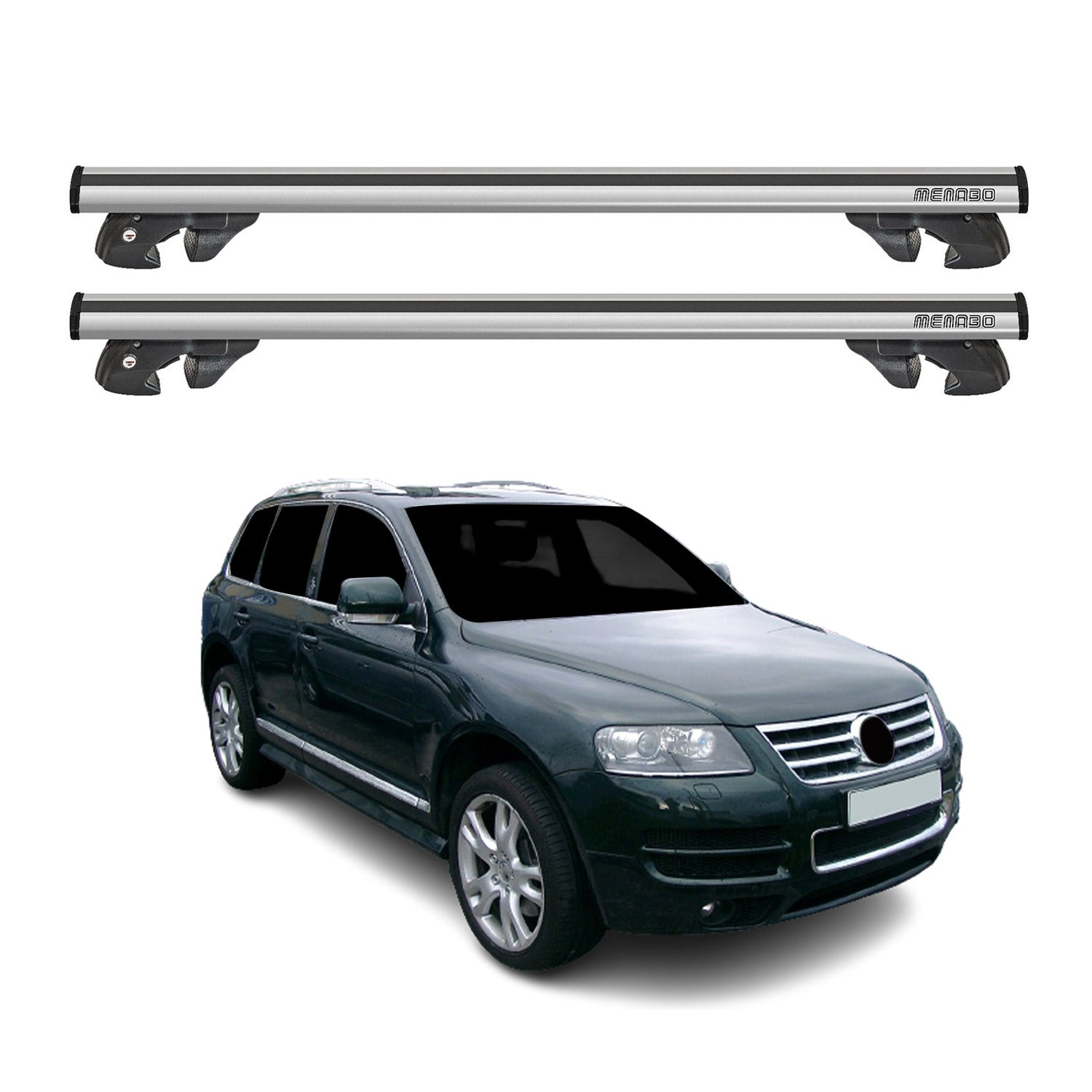 Cross Bars for Volkswagen Touareg 20022006 Top Luggage Carrier Roof