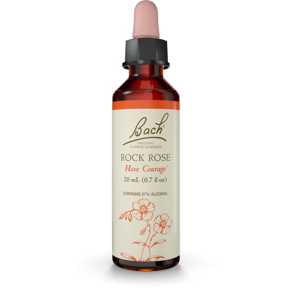 Bach Flower Essences Rock Rose | Rosa de roca 20 ml (0,7 oz. líq.)