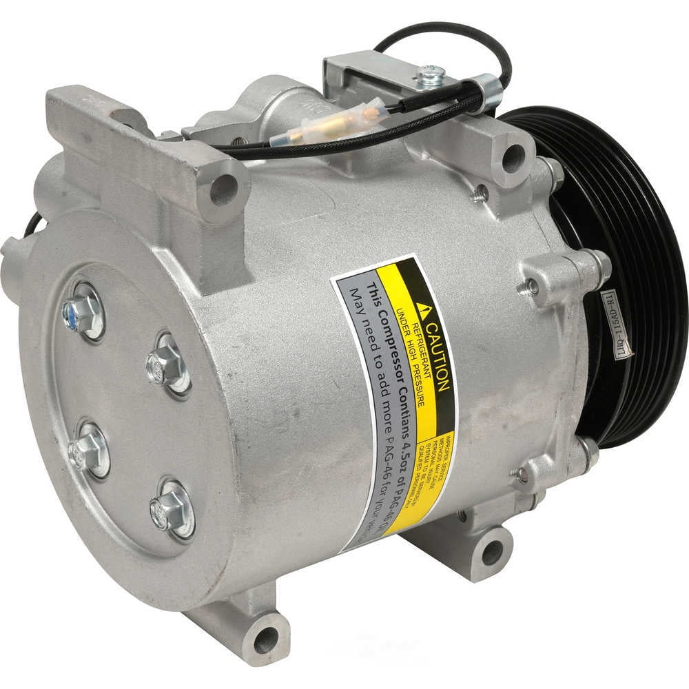 New UAC CO 11161T A/C Compressor -- MSC90C Compressor Assembly Fits select: 2003,2005-2006 MITSUBISHI LANCER EVOLUTION