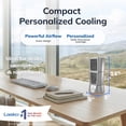 thumbnail image 2 of Lasko Wind Tower 14" 3-Speed Oscillating, Pivoting Head Tower Desk Fan 4910, 2 of 8