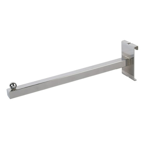 Gw Ball - Econoco GW/11 Chrome Square Tubing Straight Arm, 12