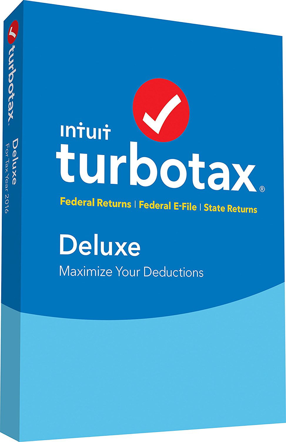 buy turbotax deluxe with state 2016