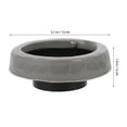 thumbnail image 4 of Liukekj Gray Universal Toilet Flange Seal with Gasket for Secure and Leak-Free Toilet Installation, 4 of 6