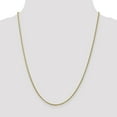 thumbnail image 2 of Primal Gold 14 Karat Yellow Gold 1.55mm Semi-solid Wheat Chain, 2 of 4