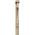 thumbnail image 2 of Ekena Millwork 4"W x 28"D x 40"H Balboa Block Rough Sawn Bracket w/ Offset Brace, Douglas Fir, 2 of 25