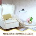 thumbnail image 6 of Dollhouse Hanger Plastic Hangers Decor Doll Skirt Hangers Small Clothes Hanger Doll House Miniature Hangers Hooks Baby, 6 of 6