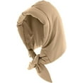 thumbnail image 2 of YooGuoGuo Women Winter Down Hood Hat Hooded Scarf Hat Lightweight Warm Earflap Beanie Snow Windproof Padded Hoodies Bonnet Cap, 2 of 5