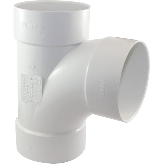 Canplas 414124BC PVC Sew 4 San Tee