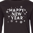 thumbnail image 4 of Inktastic Happy New Year Long Sleeve Youth T-Shirt, 4 of 5
