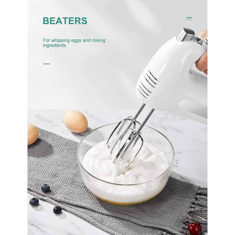 800W High Power Electric Food Mixer Dough Blender Egg Beater Spiral Whisk  Cream Mixer For Household Kitchen Cooking Tools