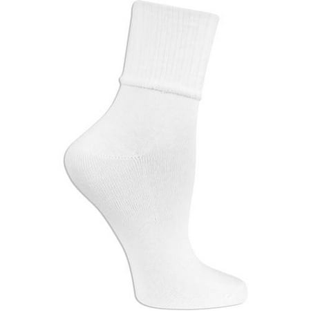 No Boundaries Women's Turn Cuff Socks 3 Pack - Walmart.com