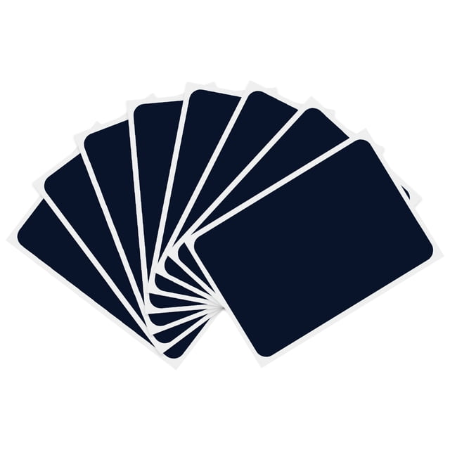 Uxcell 8Pcs Parche de Reparación para Chaqueta de Plumas 2" x 3" Parche de Tela Autoadhesivo Azul Marino
