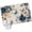 Blue, variant on Rectangle Area Rugs 2 x 3 Ft, Vintage Blue Floral Non-Slip Residential Carpet, Butterflies Watercolor Flower Linen Indoor Crawling Mats Runner Rugs for Living Room/Dining Room/Bedroom