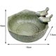 thumbnail image 4 of 26-27 Ceramic Bird Bath, Creative Bird Feeder - Bird Bathtub - Garden Decoration, 4 of 5