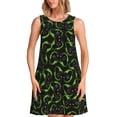 thumbnail image 1 of Disketp Cool Gamepad para Vestido sin Mangas para Mujeres, Vestidos de Verano para Mujeres, Casual y Holgado para la Playa, 1 of 7