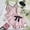 *Pink, variant on Women's Stretch V Neck Spaghetti Strap Tank and Bow Shorts Pajama Set ,Two Piece Sleepwear Beige,Women's Plus S