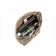 thumbnail image 2 of Sonducket Práctico bolso de mano con cierre de cremallera y anilla para llavero Bolsa de forro expandible de alta capacidad Bolsas de mensajero y de hombro Negro y corto 31*14*21cm, 2 of 6
