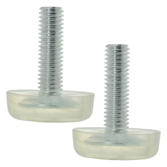 M8 x 25 x 27mm Leveling Feet Adjustable Leveler for Table Chair Machine Leg 2pcs
