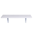 thumbnail image 2 of IVV Folding Wall-Mounted Desk White 60cm, 2 of 6