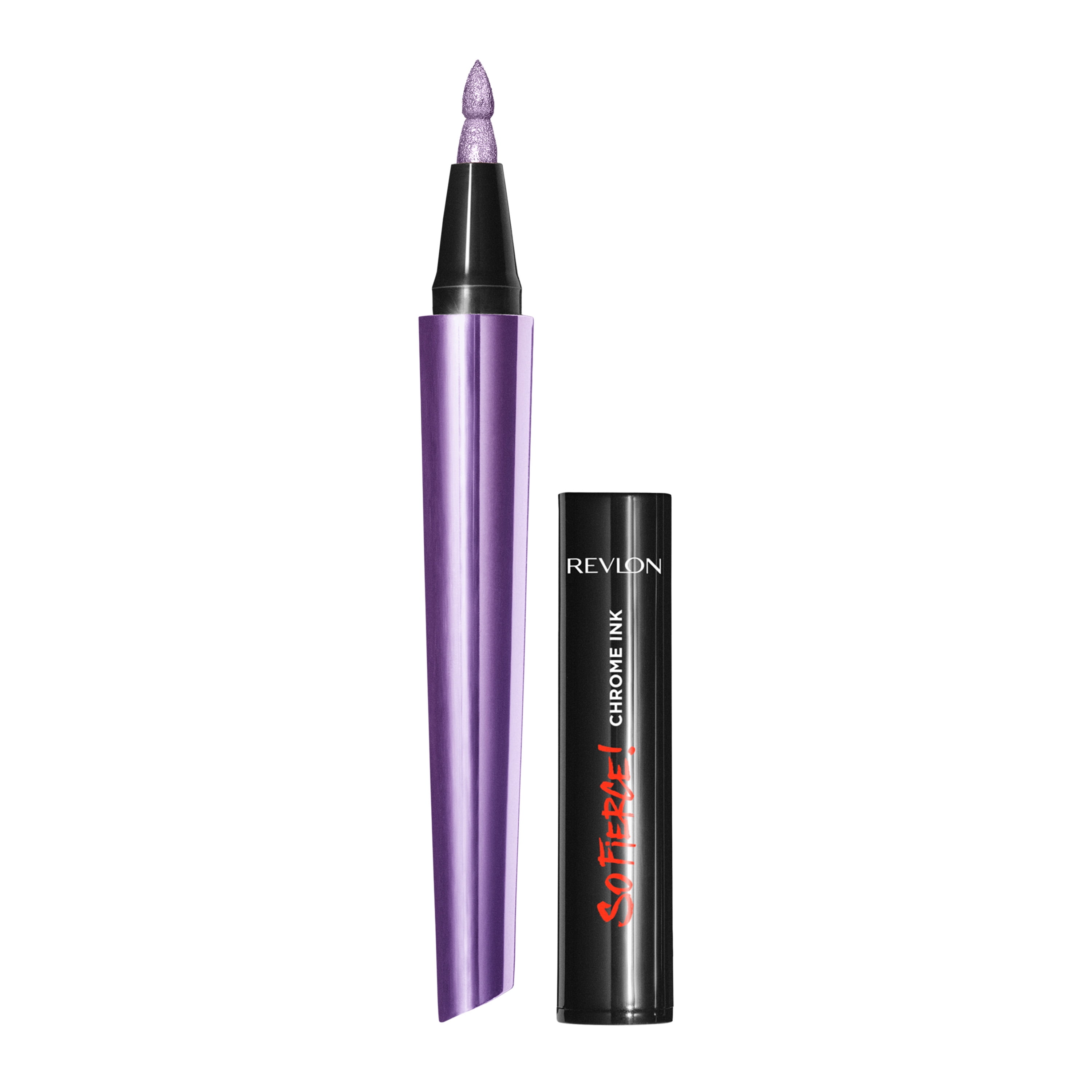 Revlon So Fierce! Chrome Ink Liquid Eyeliner, 904 Ultraviolet Foil, 0.03 oz