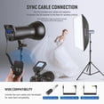 thumbnail image 4 of Receptor de flash inalámbrico Neewer QR 2.4G para QPRO Triggers, 4 of 9