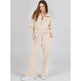 thumbnail image 4 of Luniro Women Sweatsuits 2 Piece Sets Jogging Sweatpants Set Lounge Matching Outfits Fall Clothes, 4 of 10