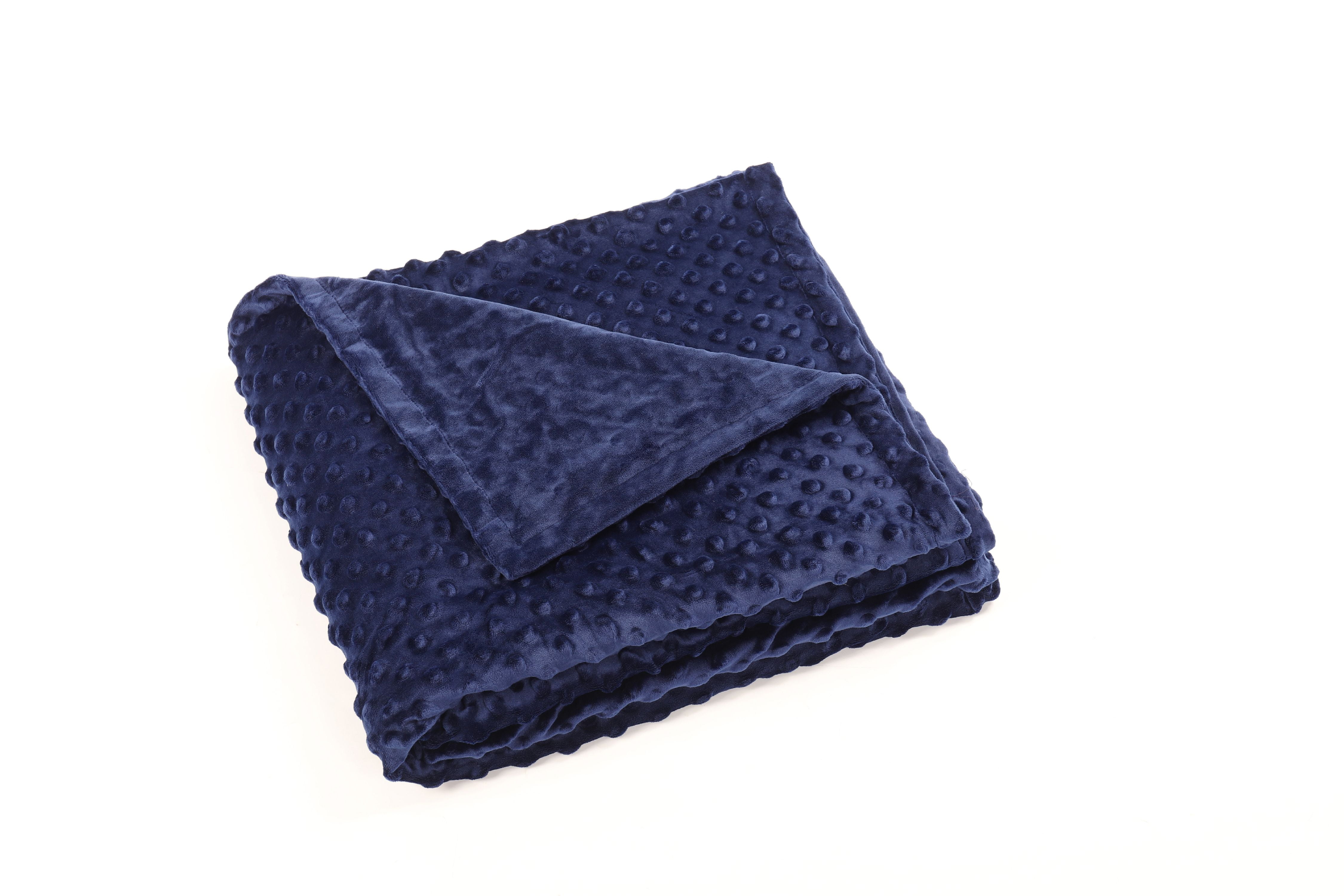 NEX, HAITRAL NEX Blue Weighted Blanket Duvet Set, Full/Queen, Blue