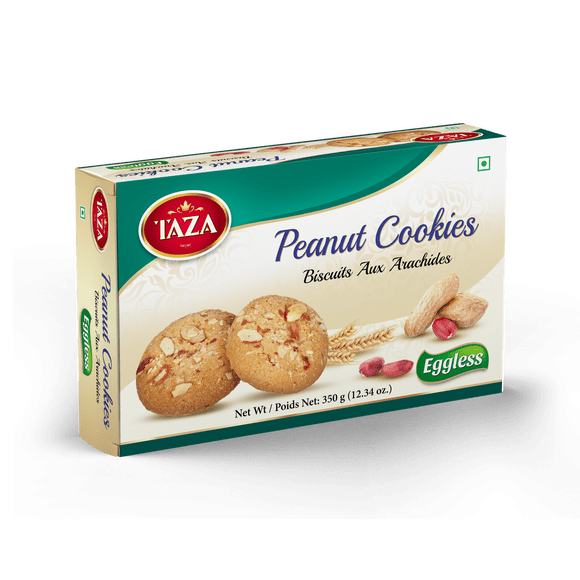 Taza Cookies - Eggless Peanut 350Gm