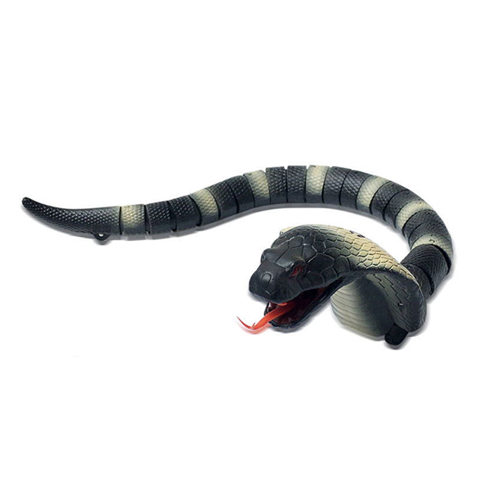 Rattle Snake Toy Realistic Rechargeable Rattlesnake With Remote Control Horror Tricky Desktop